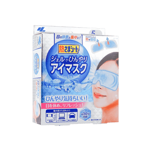 日本KOBAYASHI小林制药 冰宝贴 清凉啫喱冷感眼罩 5枚入