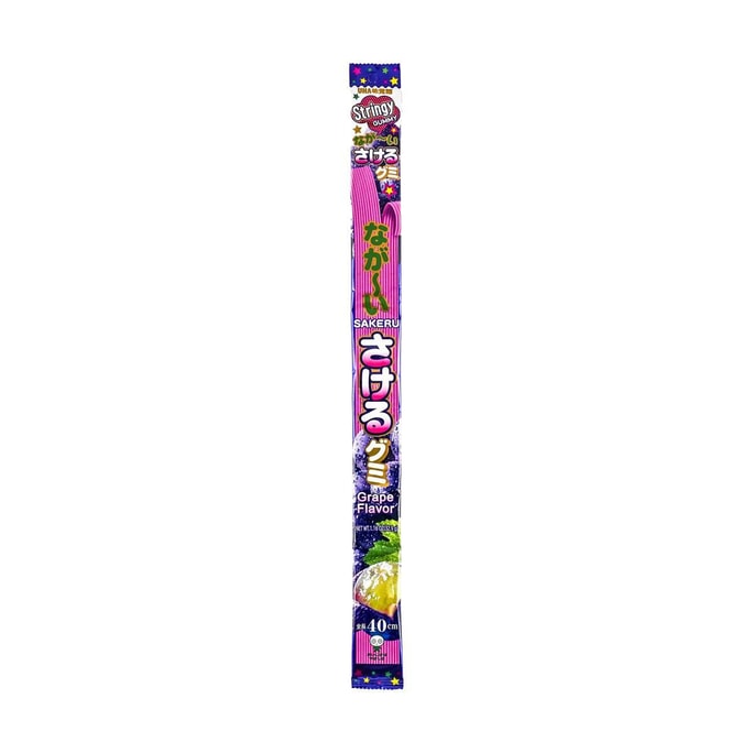 Long Sakeru Gummy Grape,1.16 oz