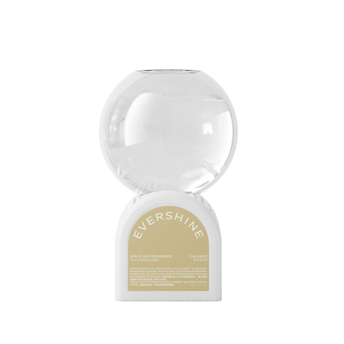 EVERSHINE晴天大白 倒置空間香氛 三重淨味 持久擴香 60 天留香 青枝菖蒲霧 開窗版 350ml