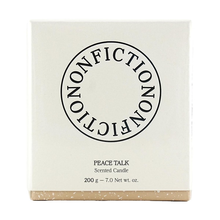NONFICTION Candle, Peace Talk,7 oz - Yami.com