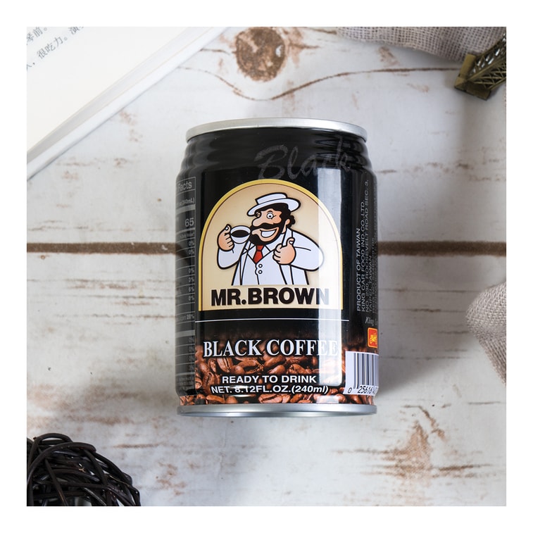 MR BROWN Black Coffee, 8.1 fl oz 5