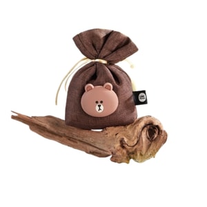 Car Aroma Diffuser Hanging Bag New Car Brown Bear Pendant Cool Gardenia 4 Packs