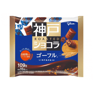 【日本直邮】 日本 格力高日本 神户巧克力 奶油味华夫夹心巧克力 109g