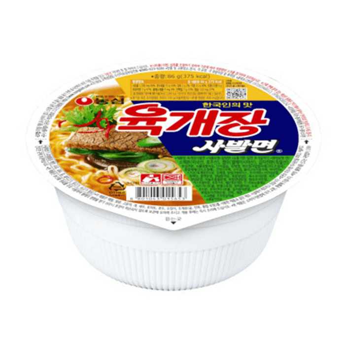 Yukgaejang Cup Noodle Soup 86g