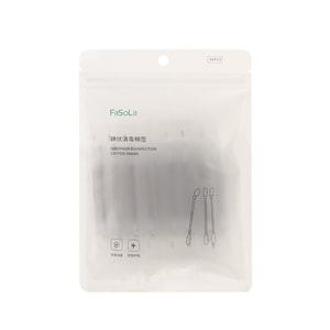 [중국 직배송] FaSoLa 신생아 배꼽 소독용 일회용 요오도퍼 면봉 50개/가방