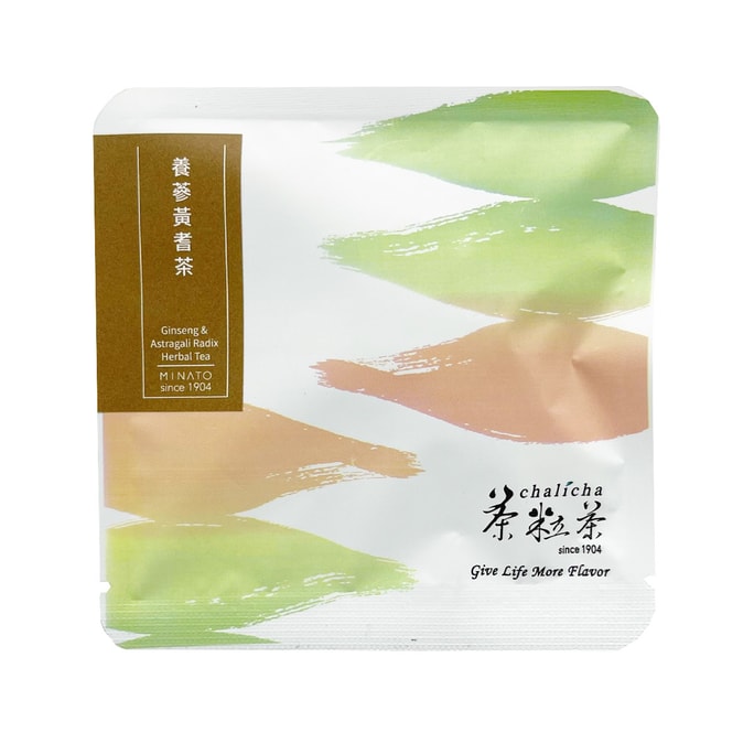 Ginseng & Astragali Radix Herbal Tea (temple tea bag) 4g*1pcs(Shelf life:2026/12/13)