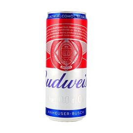 百威 0醇啤酒 无酒精啤酒 330ml【王嘉尔同款】【0糖0脂】【清爽麦香 醇正顺滑】