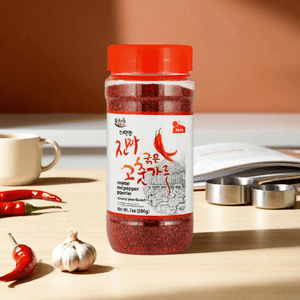 Hot Pepper Powder Coarse,Gochugaru, 7 oz