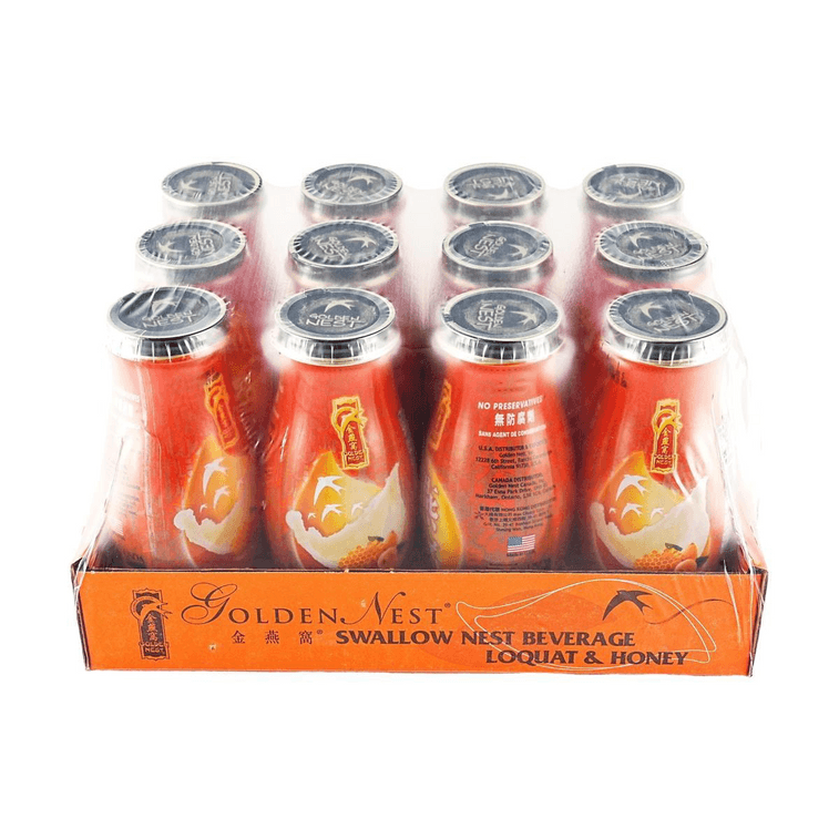 프리미엄 버드네스트 드링크, 버드네스트 100% 천연, 12병 #모과 & 꿀 - 100% 순수 식용 둥지 4