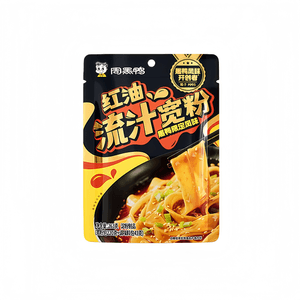 周黑鸭 红油流汁宽粉方便速食粉皮263g/袋