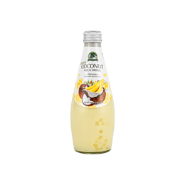 Coconut Milk Drink withNata De Coco Banana Flavor  9.8oz