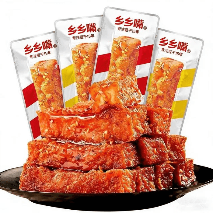 Tiger Skin Dried Tofu 13g*8 packs