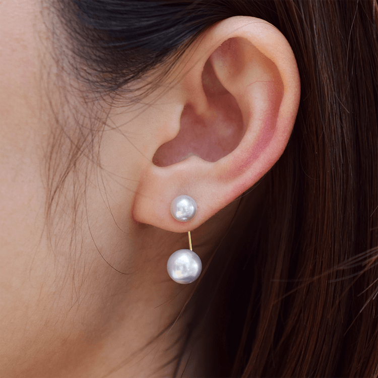 REENS PEARL||18K イエロー ゴールド アコヤ パール イヤリング||1 