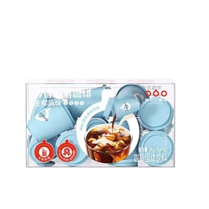 【中國直郵】 隅田川 醇香即溶咖啡 生椰風味 冷熱即溶 輕巧隨身杯 12杯*2g 24g