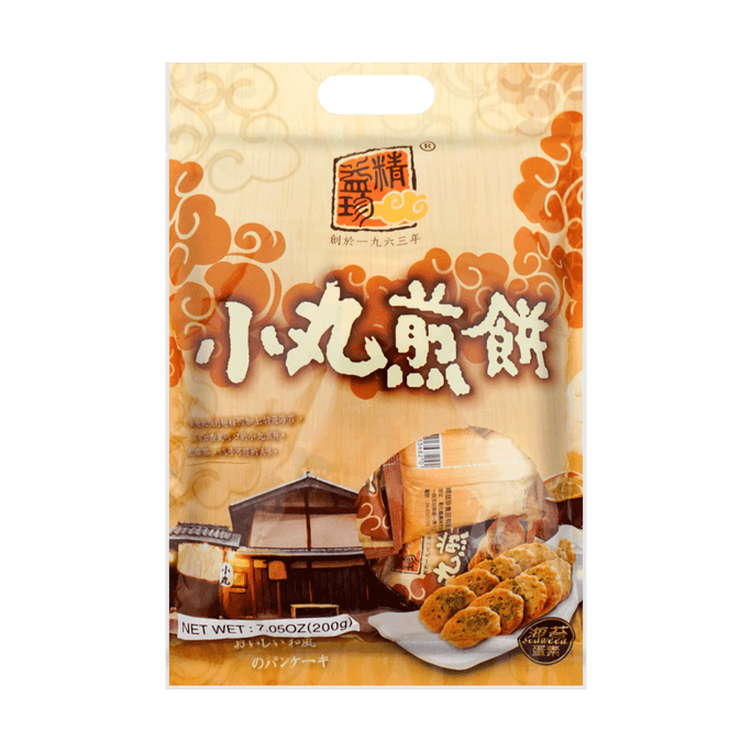 台湾精益珍 小丸煎餅 海苔味 200g