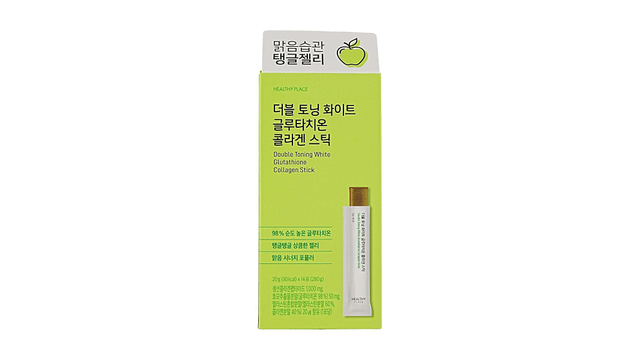 double toning white glutathione collagen stick HEALTHY PLACE] 30 Sticks Double Toning White Glutathione Collagen