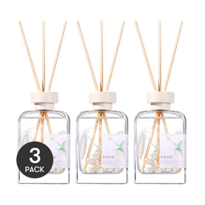 【Set of 3】Aromatic Reeds Diffuser Rain Jasmine, 6.8 fl oz