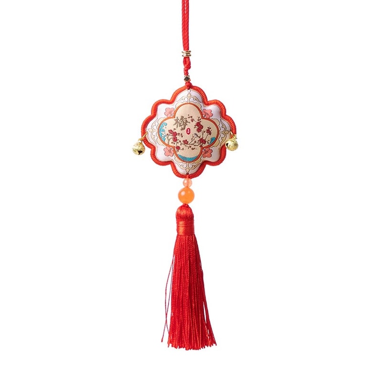 金初 中式祈福香包【特惠两个入】 毕业典礼挂饰 香囊 车载香薰 衣柜香挂 汉服古装随身随包挂件 梅花兰花刺绣工艺 4