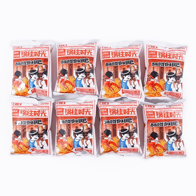 锅往时光 锅巴 香辣小龙虾味 230g