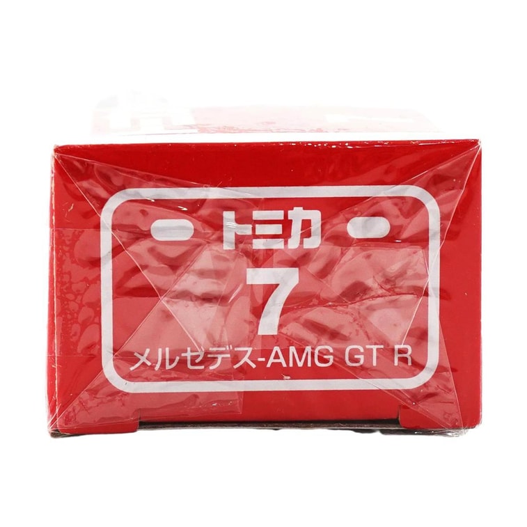 日本TOMICA多美卡 合金小汽车模型 玩具车仿真汽车 No.7 梅赛德斯-AMG GT R 10