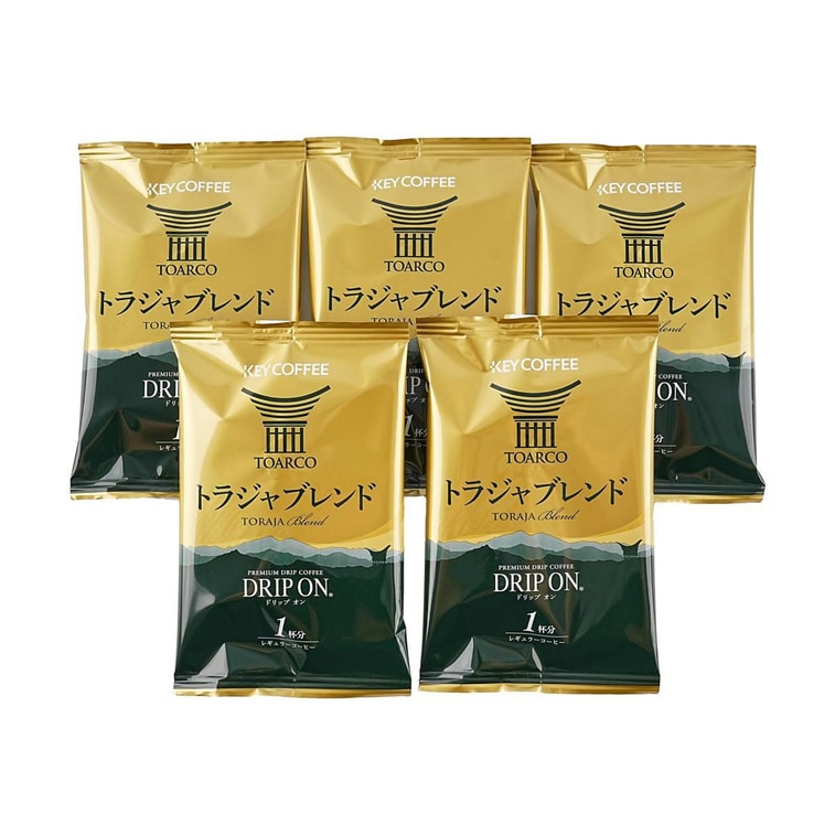 日本KEY COFFEE 掛耳咖啡 濃鬱特調 5包入 40g 3