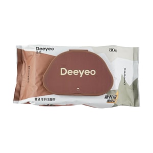 乳幼児用手と口拭きウェットティッシュ 80枚入り