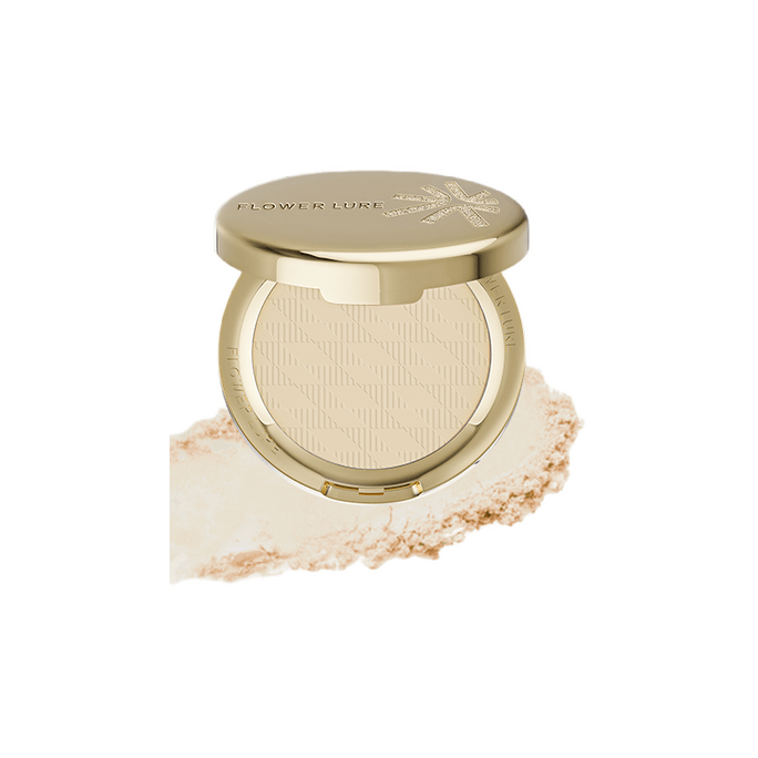 【中国直邮】  花间颂 金标粉饼 N01暖肤色【适合小麦偏黑肤色】定妆持久控油干油皮补妆 7.5g