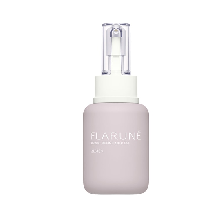 ALBION Flarune Bright Refine Milk EM Moisturizing 110g - Yami.com