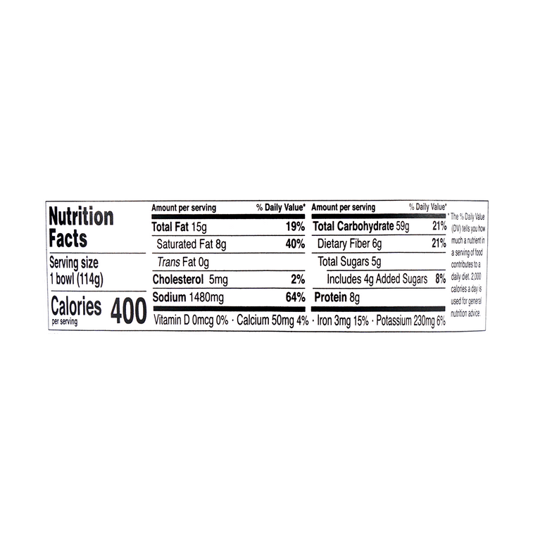 韩国NONGSHIM农心 PREMIUM乌冬面 即食方便面 炸虾天妇罗味 114g 5