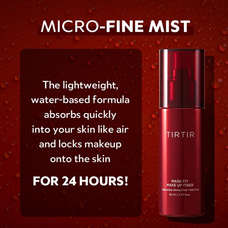 韓國 TIRTIR 持妝定妝噴霧 80ml 4