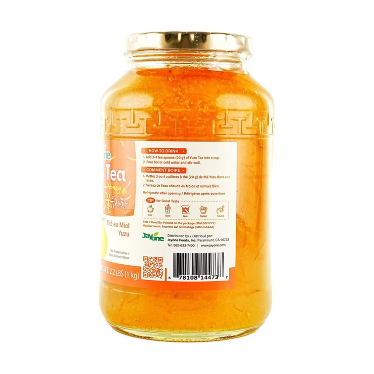 Honey Yuzu Tea, Concentrated Jam, 35.27 oz 【Korea Trendy】【DIY Drinks , Dessert ,Baking】 3