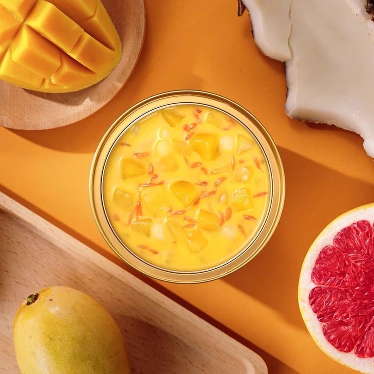 Mango Sago, 6.7 oz*6 Pack【Classic Hong Kong-Style Dessert】 4