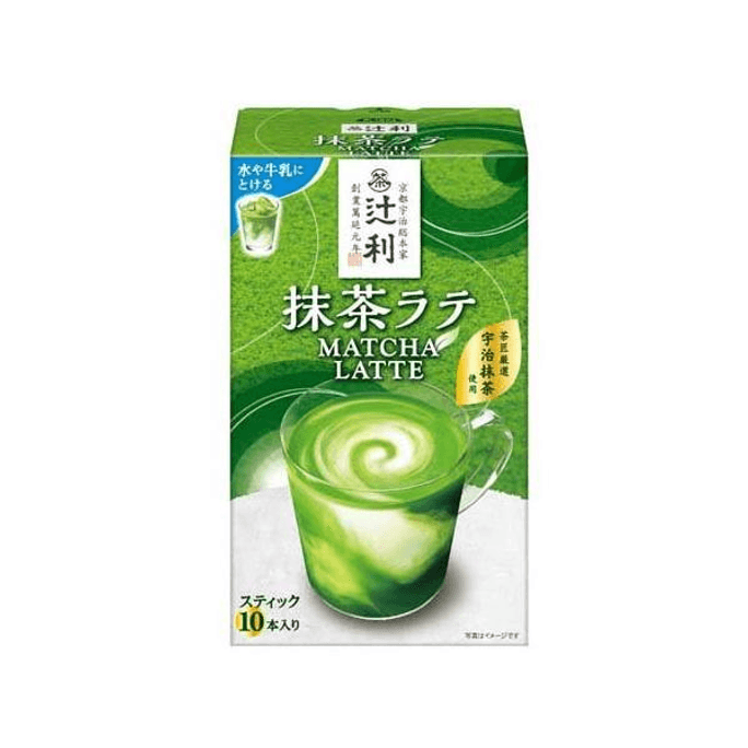 Kataoka Bussan Tsujiri Instant Matcha Latte 10 pcs