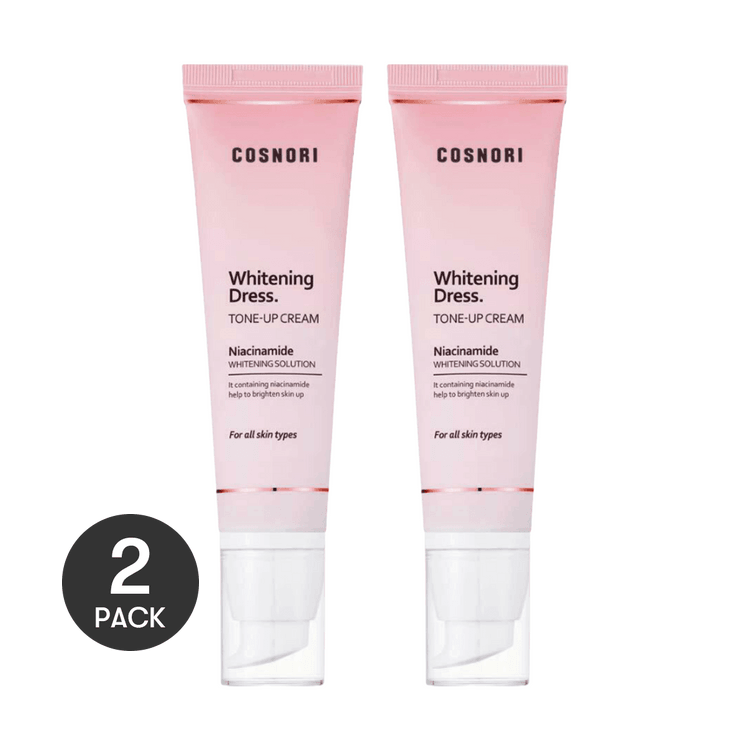 cosnori whitening dress cream - Tone Up Overview Brand COSNORI Origin Korea Quantity 50ml Details For all skin types including sensitive skin Cosnori Whitening Dress Tone Up