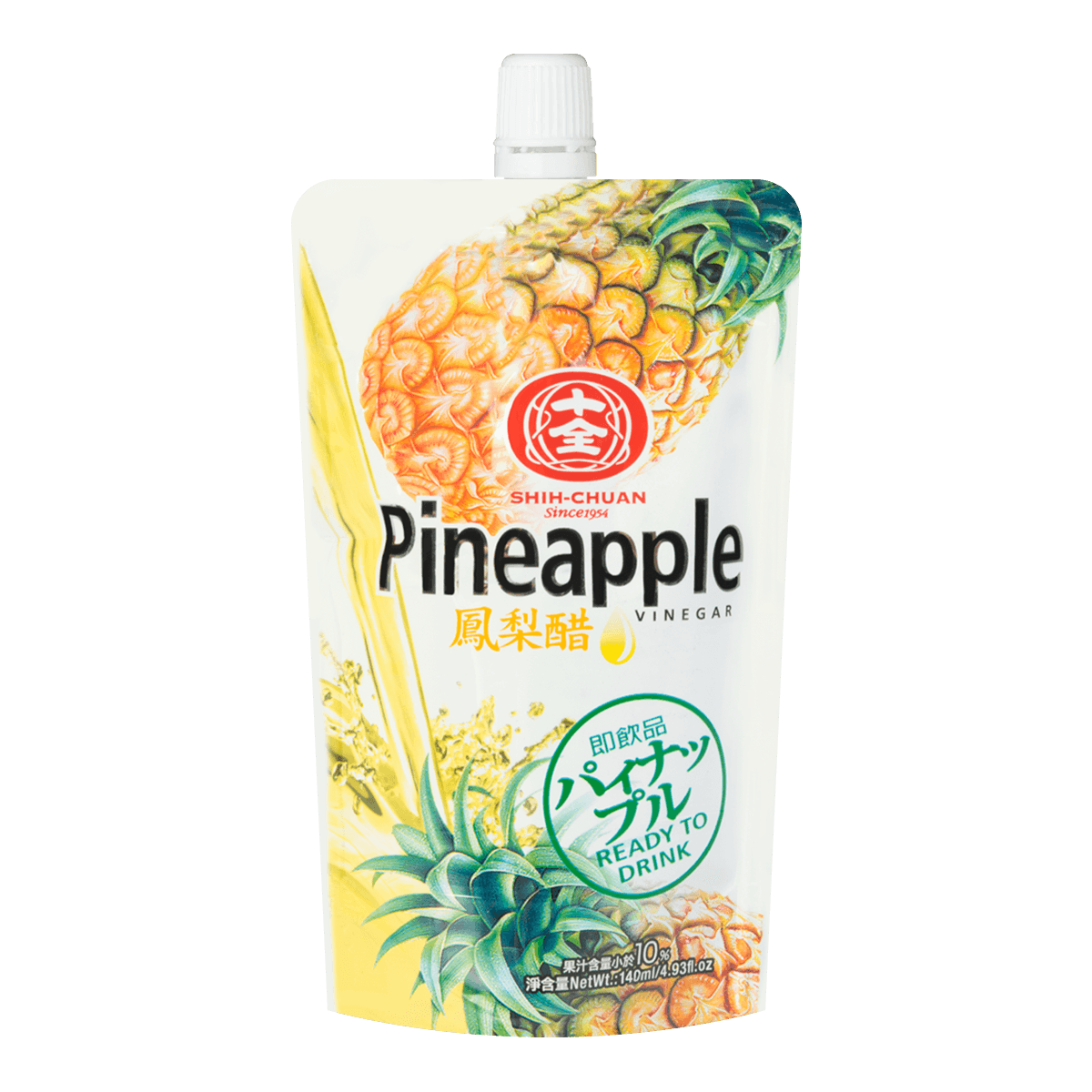 台湾十全凤梨醋即饮品140ml怎么样