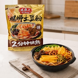 螺霸王 土豆粉版螺蛳粉 400g【2分钟快熟】【软糯土豆粉+经典螺蛳汤底】