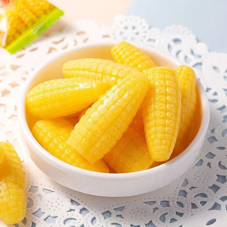 [Corn Jelly] [Wedding Celebration Candy] [Soft and Sweet] [QQ Jelly] 260g*1 Bag  Snack Candy  Childhood Memories  New Year's Goods 5