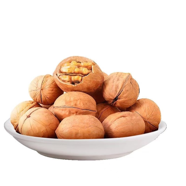 【中国直邮】 三只松鼠 纸皮核桃新疆特产薄皮核桃休闲零食原味坚果仁营养健康零食年货 210g 4