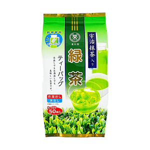 Uji Matcha Green Tea Bags 50pcs 7.05 oz【Hot & Cold Brew】