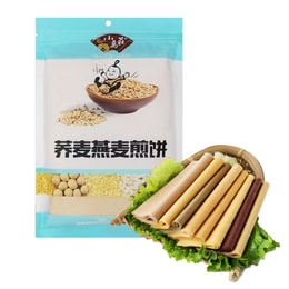 Xiaowanzhuang の最良の健康的な全粒穀物、そば粉オートミール パンケーキ 240g {ストアのお祝い期間中に 29 歳以上の方に美しいギフトをプレゼント}