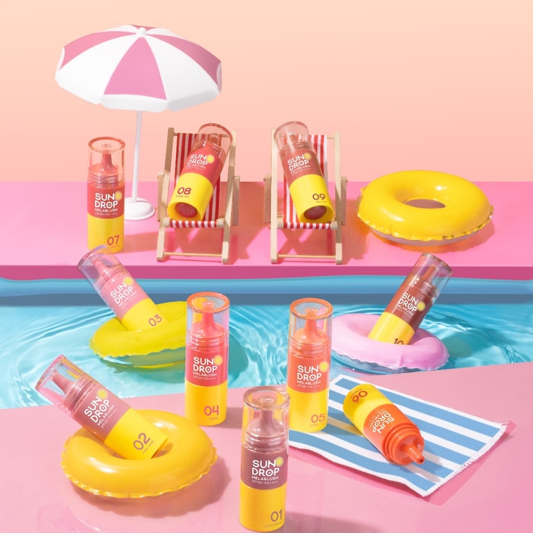 SUNDROP MELABLUSH SPF50+ PA++++ #02 PINK SAND 6g 13