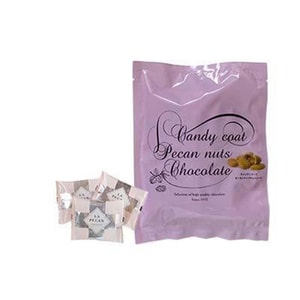 日本 皇家沙龙 糖果涂层白巧克力焦糖粉山核桃巧克力 100g/袋