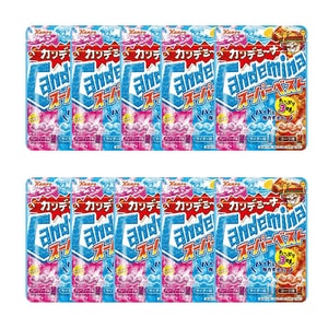 【日版】 KANRO 甘乐 碳酸饮料汽水软糖72g*10包【超值组合】