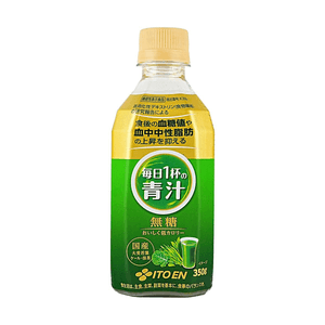 Daily Green Juice Aojiru, Sugar-Free, Functional Food, 12.35 oz【血糖値・脂質コントロール】