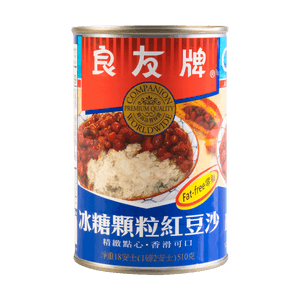 台湾良友牌 冰糖颗粒红豆沙 510g【汤圆元宵月饼必备】