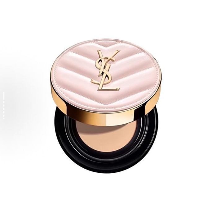 【香港からの直送】日本イヴサンローラン YSL パウダークッション [サンプル 5g #B10 黄白] 水光肌シーリング SPF23+/PA++++ 乾燥肌 マザーライトハイコンシーラー 携帯用テストカラーパッケージ