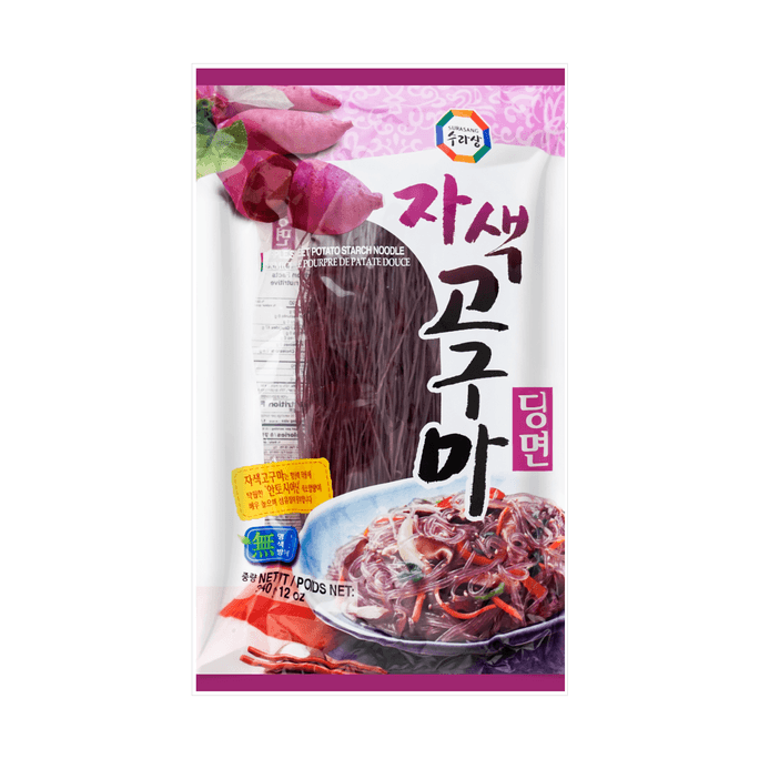韓國SURASANG三進牌 紫色甜馬鈴薯澱粉麵 340g