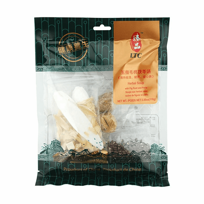 臻品 五指毛桃茯苓汤 110g【清热祛湿 健胃益脾】