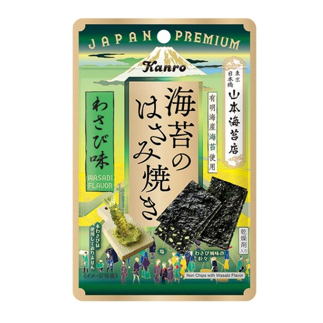 Nori Chips With Wasabi Flavor 4.4g