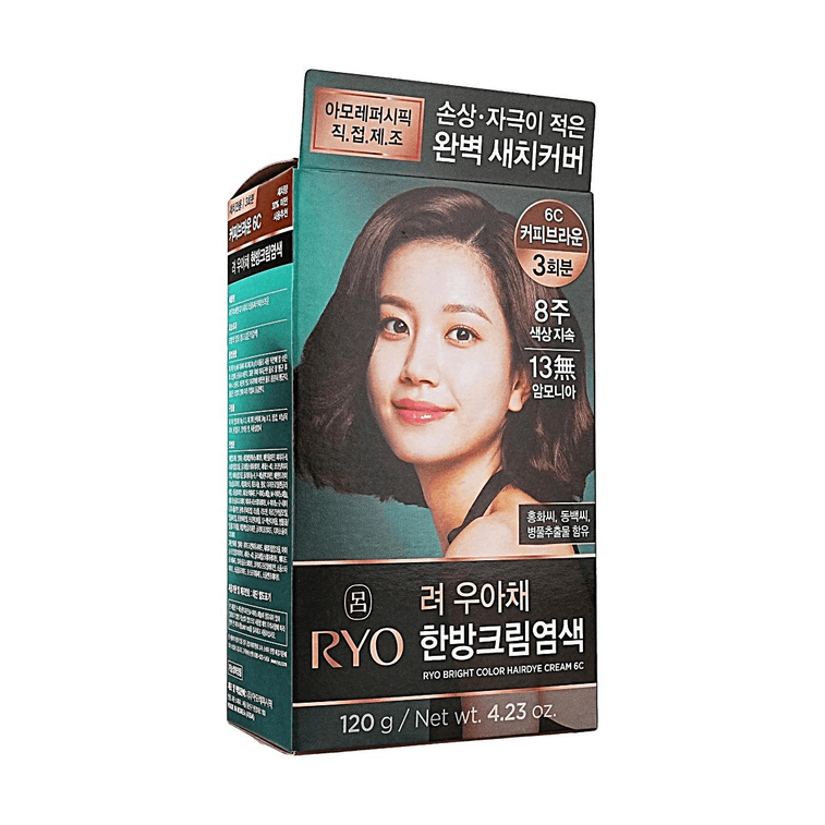 Coffee Brown/Choco Brown Hair Dye #6C, 4.2 oz 4